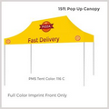 15ft Full Color Pop Up Canopy(Front Panel Only)